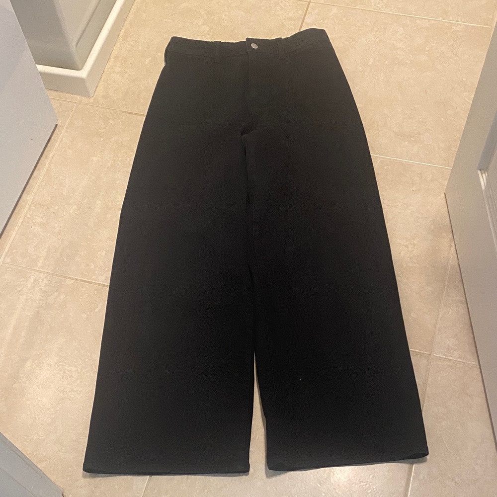 Universal thread,  high waisted,  wide leg, black jeans. Brand new without tags
